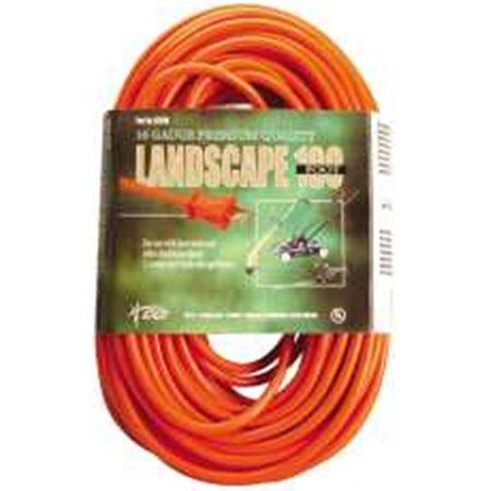 SOUTHWIRE Coleman Cable 647247 Outdoor Round Extension Cord 2-Wire 16-2 100Ft 647247